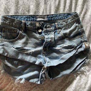 One X Oneteaspoon jean shorts